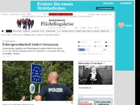 Bild zum Artikel: Flüchtlingskrise: Polizeigewerkschaft fordert Zaun an Grenze zu Österreich