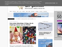 Bild zum Artikel: Zum ersten Geburtstag: 6 Dinge, die ein Einjähriger besser kann als PEGIDA