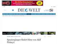 Bild zum Artikel: Neben Katzenfutter: Spaziergänger findet Hirn von Akif Pirinçci