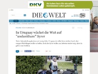 Bild zum Artikel: Flüchtlingshilfe: In Uruguay wächst die Wut auf 'undankbare' Syrer