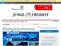 Bild zum Artikel: ARD manipulierte Bericht über Lichterkette für Flüchtlinge