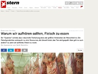 Bild zum Artikel: Besser essen fürs Klima: Warum wir aufhören sollten, Fleisch zu essen