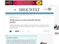 Bild zum Artikel: 21.10.2015: Willkommen in der Zukunft, Marty McFly!