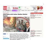 Bild zum Artikel: DAS kann sich keine Nation bieten lassen