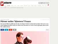 Bild zum Artikel: Studie zur Partnerwahl: Männer wollen 'dümmere' Frauen