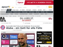 Bild zum Artikel: David Alaba - ein Gott für alle Fälle