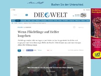 Bild zum Artikel: Slowenien: Wenn Flüchtlinge auf Helfer losgehen