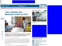 Bild zum Artikel: 'Hier schlafen alle Menschen schon so früh'