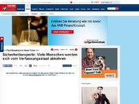 Bild zum Artikel: +++ Flüchtlingskrise im News-Ticker +++ - Sicherheitsexperte: Viele Menschen werden sich vom Verfassungsstaat abkehren