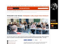 Bild zum Artikel: Wirtschaft in der Schule: Arbeitgeber-Lobby stoppt Unterrichtsbuch