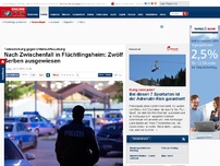 Bild zum Artikel: Todesdrohung gegen Unterkunfts-Leitung - Nach Zwischenfall in Flüchtlingsheim: Zwölf Serben ausgewiesen