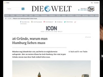 Bild zum Artikel: Liebeserklärung: 26 Gründe, warum man Hamburg lieben muss