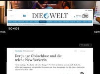 Bild zum Artikel: Freundschaft: Der junge Obdachlose und die reiche New Yorkerin