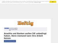 Bild zum Artikel: Anwälte und Banken wollen SIE unbedingt haben. Denn niemand kann ihre Arbeit besser.