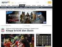 Bild zum Artikel: Klopp feiert Premieren-Sieg mit den Reds