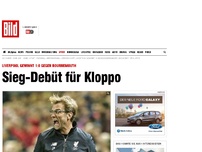 Bild zum Artikel: Liverpool gewinnt 1:0 - Sieg-Debüt für Kloppo