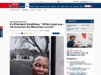 Bild zum Artikel: Kgalema Motlanthe warnt - Ex-Präsident Südafrikas: 'Afrika blutet aus - wir brauchen die Menschen zurück!'