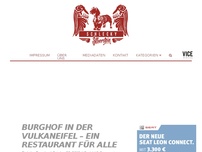 Bild zum Artikel: Burghof in der Vulkaneifel – Ein Restaurant für alle