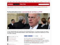 Bild zum Artikel: Freihandelsabkommen: Lammert droht mit Nein zu TTIP