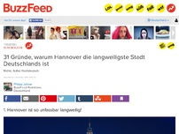 Bild zum Artikel: 31 Fotos, die beweisen, wie unbedeutend Hannover ist