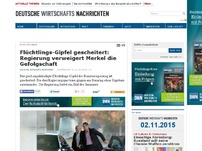 Bild zum Artikel: Flüchtlings-Gipfel gescheitert: Regierung verweigert Merkel die Gefolgschaft