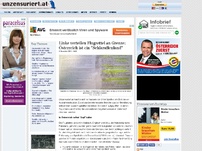 Bild zum Artikel: Linke verteilen Flugzettel an Grenze: Österreich ist ein 'Schlaraffenland'