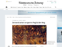 Bild zum Artikel: 9. November: 3000 Münchner demonstrieren gegen Pegida