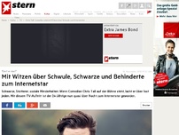 Bild zum Artikel: 'Darf er das?': Mit Witzen über Schwule, Schwarze und Behinderte zum Internetstar