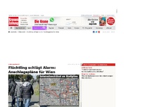 Bild zum Artikel: Flüchtling schlägt Alarm: Anschlagspläne für Wien
