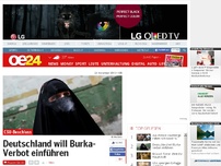 Bild zum Artikel: Deutschland will Burka-Verbot einführen