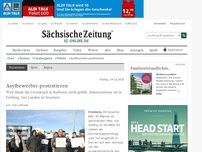 Bild zum Artikel: Asylbewerber protestieren