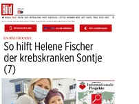Bild zum Artikel: Ein Herz für Kinder - Helene Fischer hilft kranker Sontje (7)
