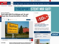 Bild zum Artikel: 66 neue Arbeitsplätze - 100-Einwohner-Dorf Sumte nimmt 600 Flüchtlinge auf – Das ist seit dem passiert