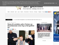 Bild zum Artikel: Kleiner Timmy (9) verhaftet, weil er Türchen von Adventskalender einen Tag zu früh öffnete