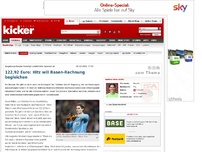 Bild zum Artikel: 122,92 Euro: Kölns Stadion-Chef schickt Hitz Rechnung