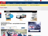 Bild zum Artikel: Flüchtlinge schleppen Holz - Oberpfälzer in Not - Und plötzlich kommen die Syrer