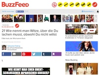 Bild zum Artikel: 21 Wie-nennt-man-Witze, über die Du lachen musst, obwohl Du nicht willst