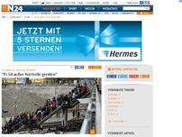 Bild zum Artikel: Schweden vor dem Asyl-Bankrott -
'Es ist außer Kontrolle geraten'