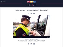 Bild zum Artikel: Verschärfte Regeln in Bayern: 'Idiotentest' schon bei 0,3 Promille?