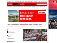 Bild zum Artikel: Polen: Zehntausende demonstrieren gegen Präsident Duda