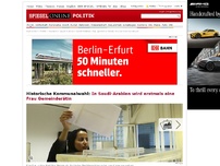 Bild zum Artikel: Historische Kommunalwahl: In Saudi-Arabien wird erstmals eine Frau Gemeinderätin