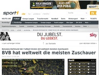 Bild zum Artikel: BVB hat weltweit die meisten Zuschauer