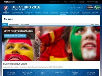 Bild zum Artikel: Ihr Chance, bei der EURO dabei zu sein: 800 000 Tickets im Verkauf