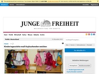 Bild zum Artikel: Kindertagesstätte muß Asylsuchenden weichen