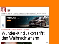 Bild zum Artikel: Wunder-Kind Jaxon - Hier trifft er den Weihnachtsmann