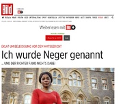Bild zum Artikel: *** BILDplus Inhalt *** Beleidigung vor Gericht - Ich wurde Neger genannt