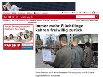 Bild zum Artikel: Immer mehr Flüchtlinge kehren freiwillig zurück