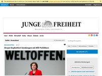 Bild zum Artikel: Dreyer boykottiert Sendungen mit AfD-Politikern