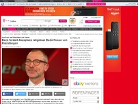 Bild zum Artikel: Kopftuch und Schächten: Beck fordert Akzeptanz religiöser Bedürfnisse von Flüchtlingen