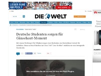 Bild zum Artikel: 'Dear Brother': Deutsche Studenten sorgen für Gänsehaut-Moment